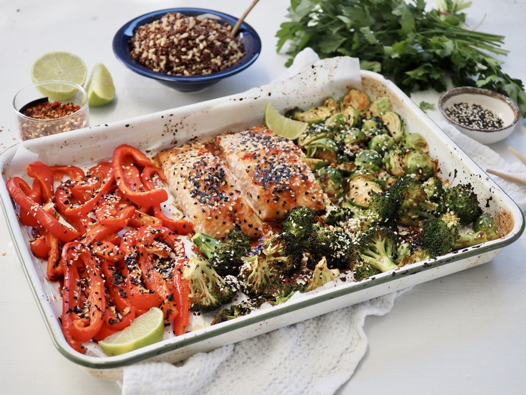 Salmon is a great source of protein. Head to my website for more delicious recipes.