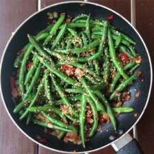 Chilli Garlic Green Beans