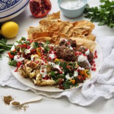 Middle Eastern Mezze Plate