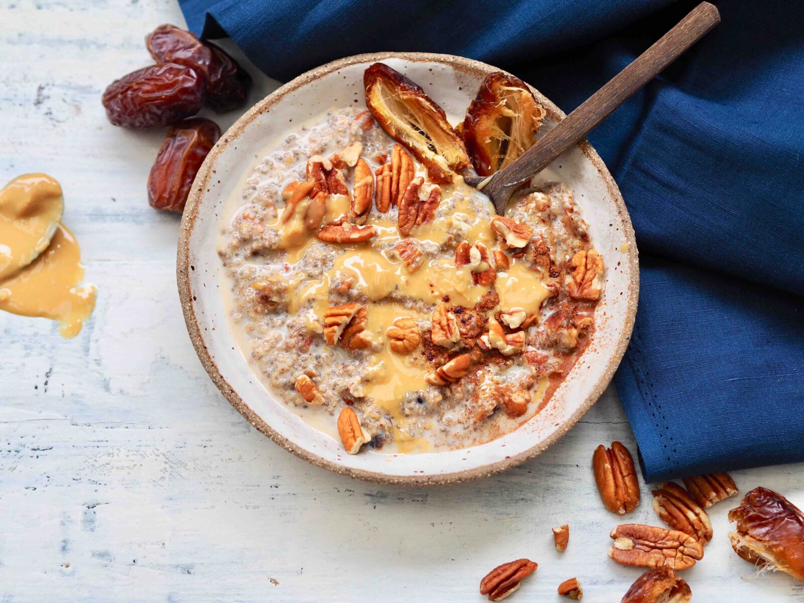 Try my Sticky Date Chia Pudding recipe from Back to Basics Pregnancy (prenatal nutritionist-approved ????)!  Image: Lyndi Cohen