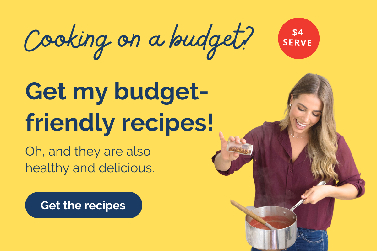 Download Lyndi Cohen's budget-friendly recipes here