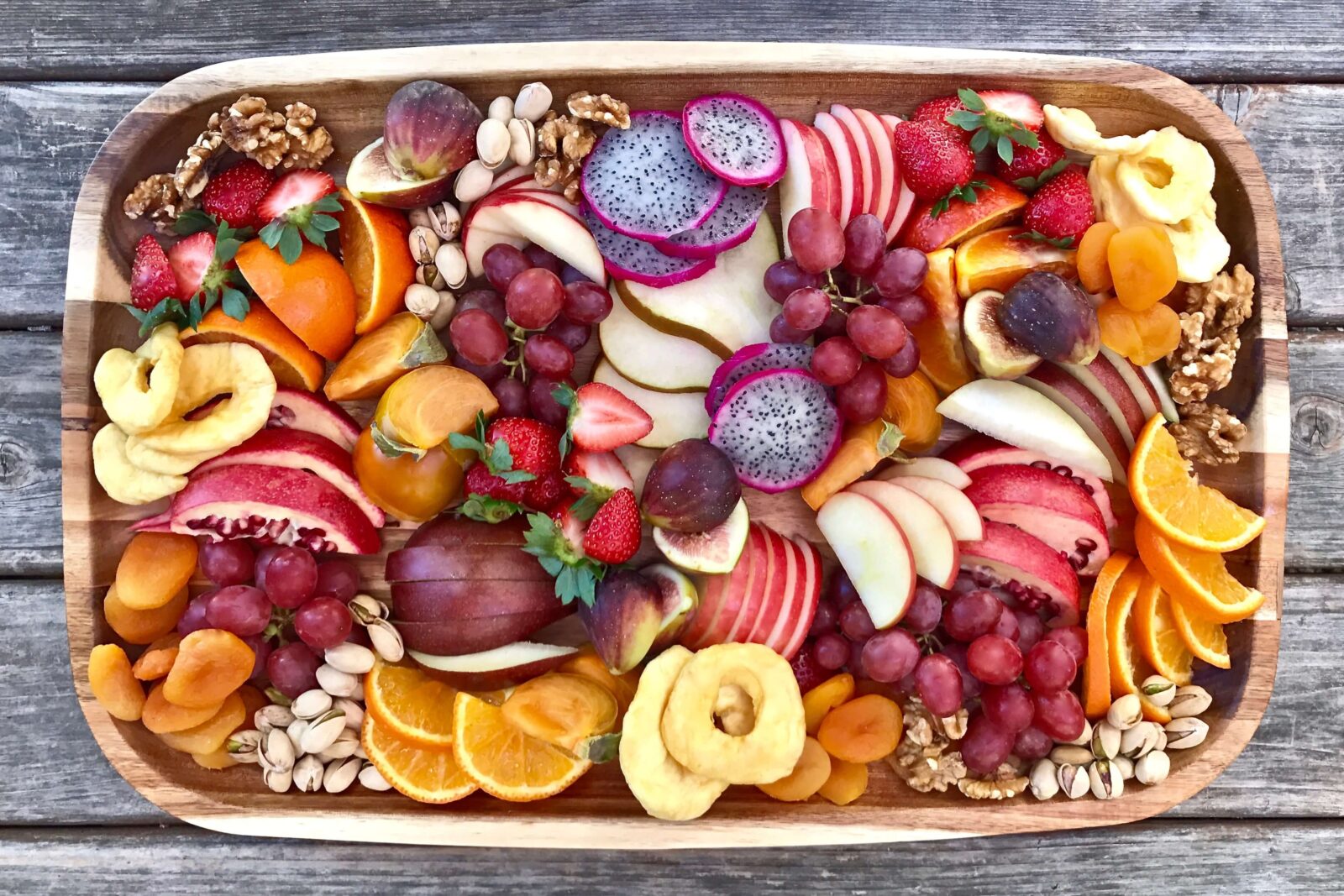 Bright and colourful vegetables and fruit are loaded with antioxidants and are among the best foods for skin health. Image: Unsplash