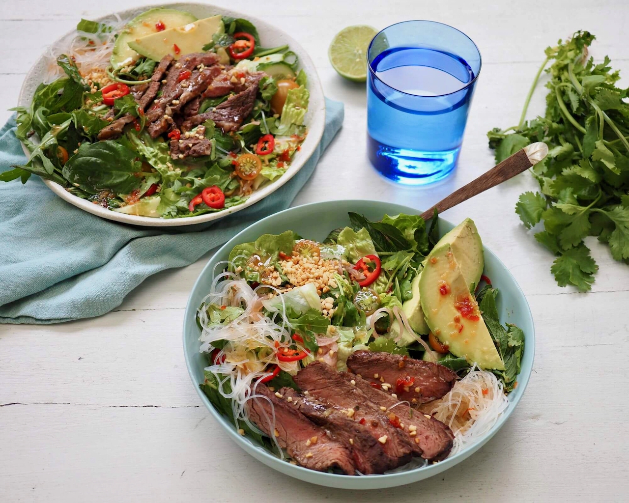 Thai Beef Salad Recipe from Lyndi Cohen - The Nude Nutritionist