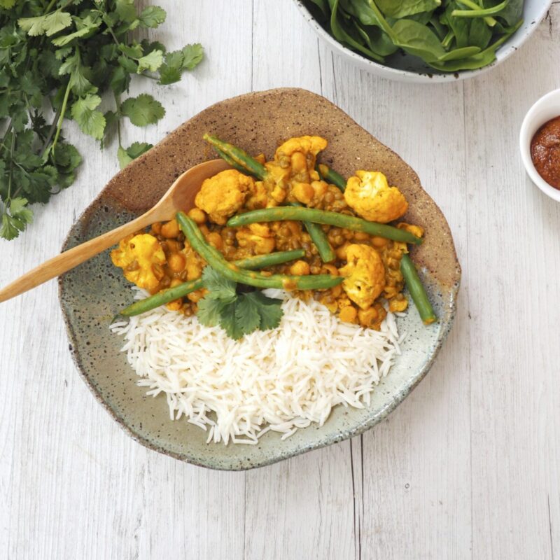 Healthy 20-minute Indian Curry with SunRice