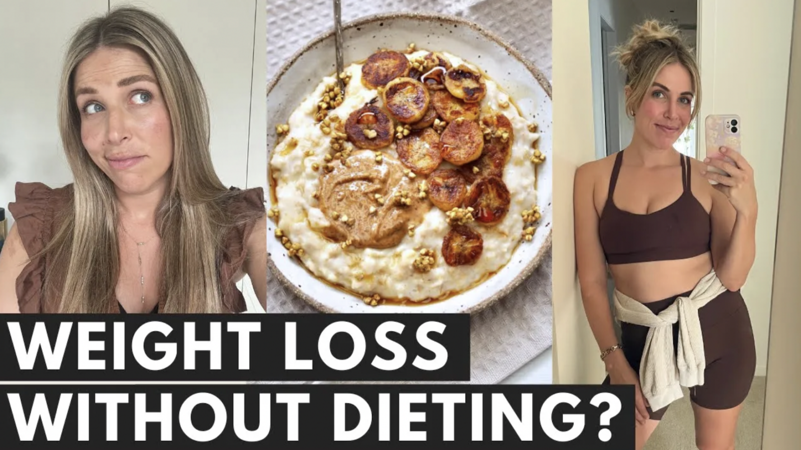 I stopped dieting and lost weight YouTube vieo